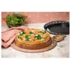 Plech na pizzu Kaiser 23.0065.1576 oceľ čierna 28 cm