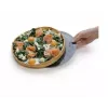 Plech na pizzu Kaiser 23.0065.1576 oceľ čierna 28 cm
