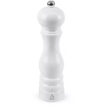Mlynček na soľ PEUGEOT Paris 22 cm uSelect, bielo lakované drevo, ručný mlynček
