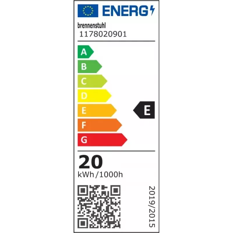 Reflektor Brennenstuhl 1178020901 20W LED sivá IP44 PIR senzor