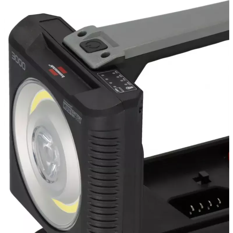 Ručná baterka Brennenstuhl HL 3000 LED 20W IP54 čierna