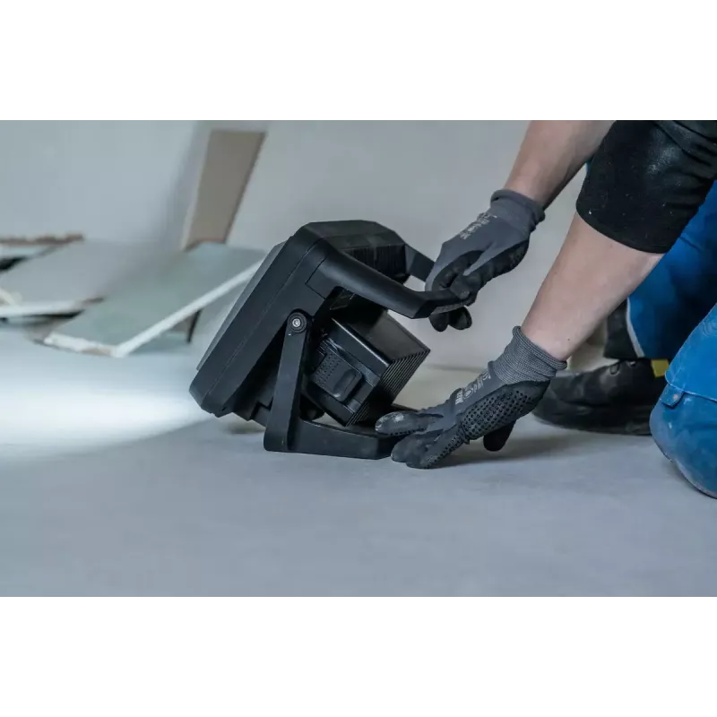 Voľne stojace pracovné svietidlo Brennenstuhl Multi batéria 27 W LED 3150 lm čierna