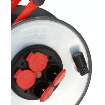 Predlžovacia zásuvka Brennenstuhl SC 3210 4 AC výstupy 3000 W čierna červená strieborná
