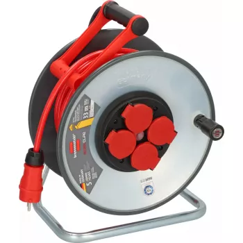 Predlžovacia zásuvka Brennenstuhl SC 3210 4 AC výstupy 3000 W čierna červená strieborná