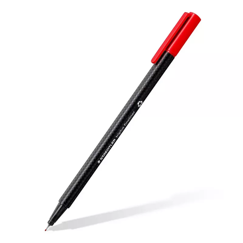 Fineliner Staedtler 334-S BK4 Ultra Fine čierna modrá zelená červená 4 ks