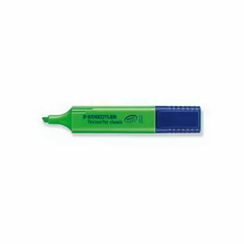 Zvýrazňovač Staedtler Textsurfer 364 zelený — fluorescenčný marker, jedna špička, zelený
