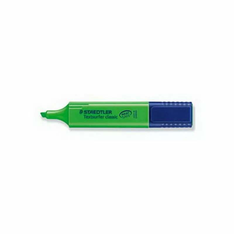 Zvýrazňovač Staedtler Textsurfer 364 zelený — fluorescenčný marker, jedna špička, zelený