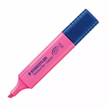 Zvýrazňovač Staedtler Textsurfer 364 — neónovo ružový marker na zvýrazňovanie textu