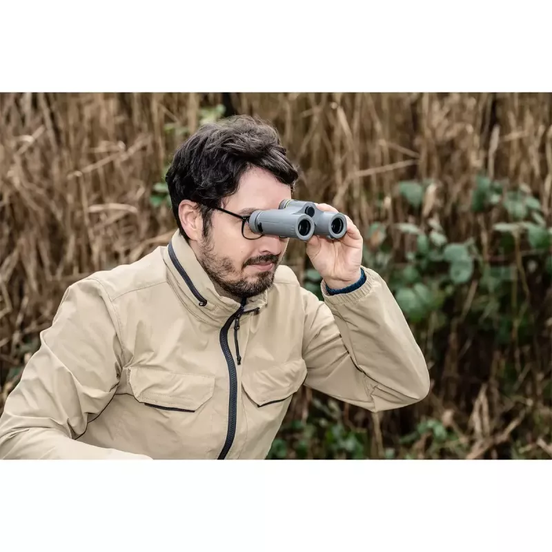 Ďalekohľad Bresser Optics Wave 10x25 BaK-4 sivý 10-násobné zväčšenie