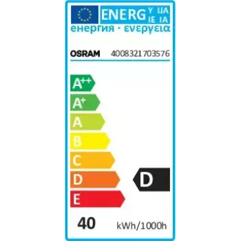 Osram HALOPIN OVEN 40 W 230 V G9 halogénová žiarovka teplá biela