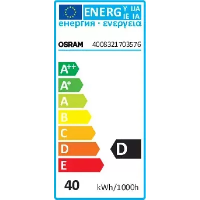 Osram HALOPIN OVEN 40 W 230 V G9 halogénová žiarovka teplá biela