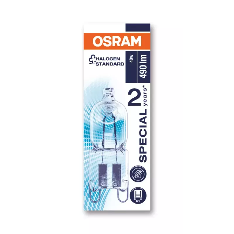 Osram HALOPIN OVEN 40 W 230 V G9 halogénová žiarovka teplá biela