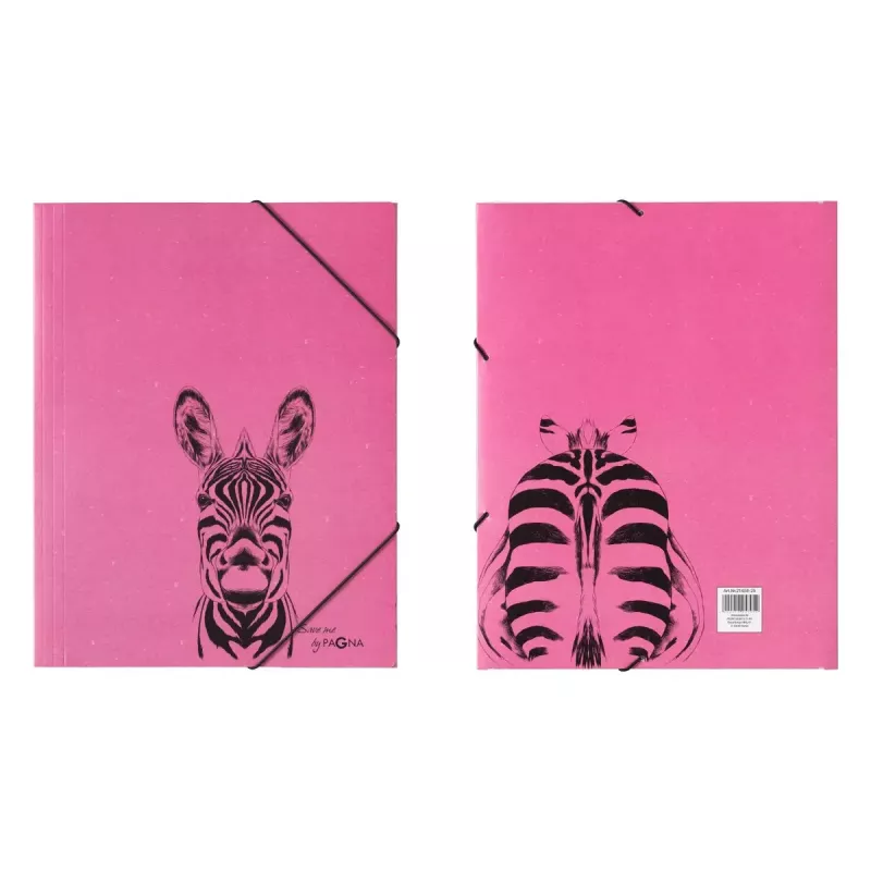 Kartónový fascikel Pagna Save me A4 fuchsia 21658-34