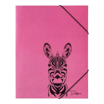 Kartónový fascikel Pagna Save me A4 fuchsia 21658-34