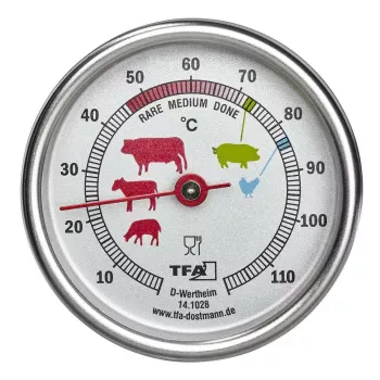 Teplomer na potraviny TFA-Dostmann 14.1028 0 - 120 °C analógový 51 mm 34 g