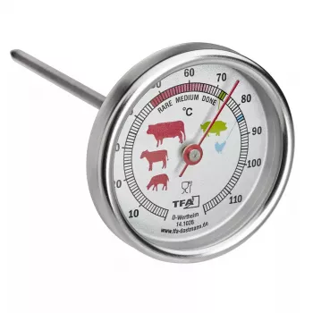 Teplomer na potraviny TFA-Dostmann 14.1028 0 - 120 °C analógový 51 mm 34 g