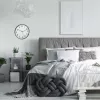 Kremenné hodiny TFA-Dostmann 60.3537.01 okrúhle čierne nástenné/stolné hodiny