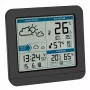 Meteorologická stanica TFA Dostmann Sky Black LCD na batérie bezdrôtový teplomer s vlhkomerom (vnútorný/vonkajší, 0,433 GHz, AAA)