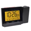 Digitálny rádiový budík TFA-Dostmann 60.5016.01 čierny teplotný rozsah -10 až 50 °C