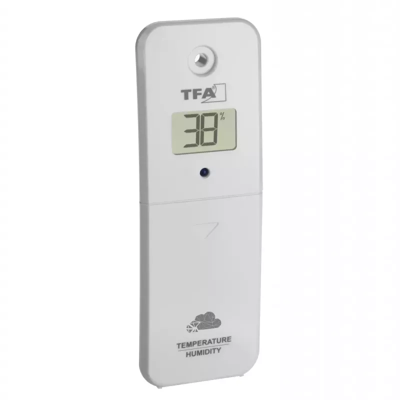 TFA-Dostmann VIEW METEO čierny na batérie Wi-Fi vlhkosť vzduchu 10-99%