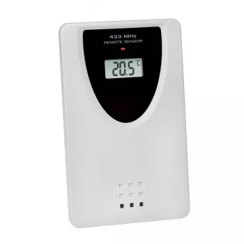 Digitálny budík TFA-Dostmann 60.4518.08 drevo LCD 433 MHz