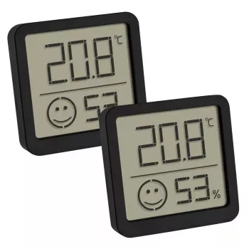 Elektronický teplomer prostredia TFA-Dostmann 30.5053.01.02 interiér čierny