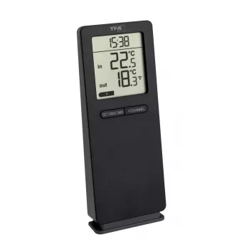 Elektronický teplomer prostredia TFA-Dostmann 30.3071.01 interiér/exteriér digitálny 0-50°C
