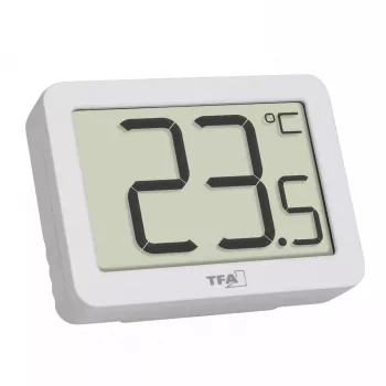 Elektronický teplomer prostredia TFA-Dostmann 30.1065.02 interiér biely °C