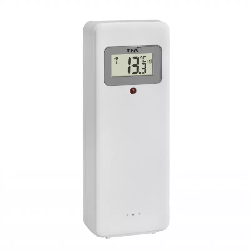 Digitálny budík TFA-Dostmann 60.4523.01 čierny LCD
