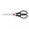 Kuchynské nožnice ZWILLING TWIN L 230 mm, nerezové čepele, čierna rukoväť, univerzálne použitie