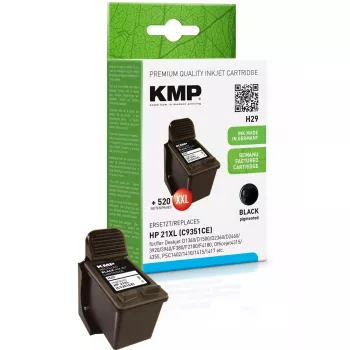 Kazeta KMP HP C9351AE č. 21 čierna 520 strán H29 plnená