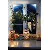 Stolová lampa Krinner LUMIX Deco Glass Basic LED transparentná bambus sklo