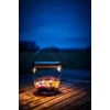 Stolová lampa Krinner LUMIX Deco Glass Basic LED transparentná bambus sklo