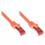 Sieťový kábel Alcasa 30 m Cat6 S/FTP oranžový