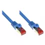 Sieťový kábel Alcasa 40 m Cat6 S/FTP modrý S/FTP