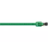 Sieťový kábel Alcasa 8080-100G zelený 10 m Cat8.1 S/FTP