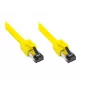 Sieťový kábel Alcasa 8080-200Y žltý 20 m Cat8.1 S/FTP