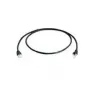 Bezhalogénový prepojovací kábel Telegaertner L00006A0053 Cat6a S/FTP, 15 m, čierny
