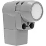 LNB TechniSat UNYSAT 11,7–12,75 GHz, F konektor, feedhorn Ø4 cm, 140 mA, sivá
