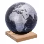 Politický glóbus TROIKA EXPLORER 360° 25 cm Classic stolový čierny strieborný