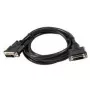 Paralelný kábel Synergy 21 S215254 čierny 3 m