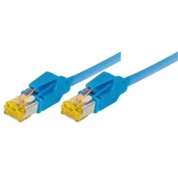 Tecline 5m Cat.6A sieťový kábel modrý Cat6a S/FTP RJ-45