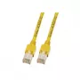 Sieťový kábel EFB Elektronik K8015.0,50 RJ-45 Cat5e 0,5 m žltý