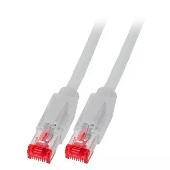 Sieťový kábel EFB Elektronik S/FTP RJ-45 Cat.6A sivý 15 m