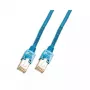 Sieťový kábel EFB Elektronik Cat.5e RJ-45 modrý 2 m