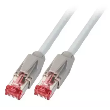 Sieťový kábel EFB Elektronik K8708GR.7,5 RJ-45 Cat6a 7,5 m sivý
