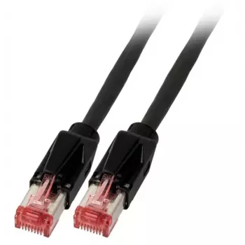 Sieťový kábel EFB Elektronik K8708SW.5 RJ-45 Cat6a 5 m čierny