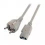 Napájací kábel EFB Elektronik EK508.5 sivý 5 m