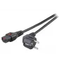 Napájací kábel EFB Elektronik EK600SW.3 čierny 3 m
