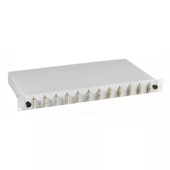 Splicebox čiastočne osadený SC OM4 rozšíriteľný 12 adaptérov EFB Elektronik B61203.12OM4
